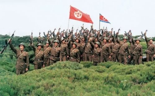 Солонгосын ардын армийн ойд зориулан өргөн хэмжээний цэргийн сургуулилт хийжээ