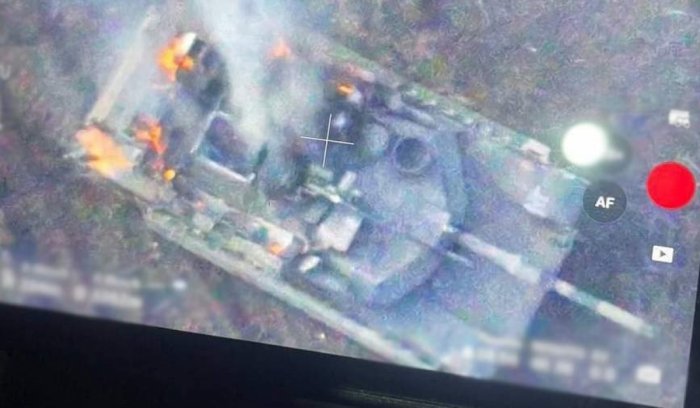 Авдеевка орчимд оросууд Америкийн Abrams танкийг устгажээ