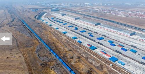 Монголын хамгийн том Хятад-Европын галт тэрэгний тээврийн бааз